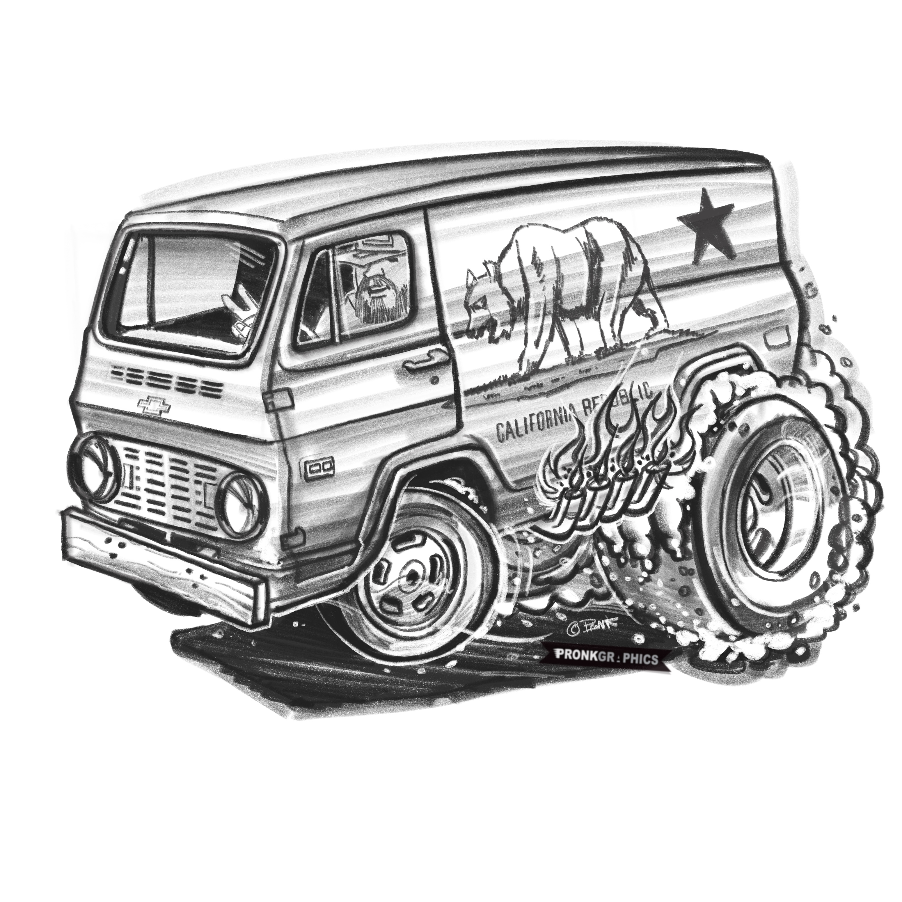 3100x3100 Sketch Commission - Van Sketch