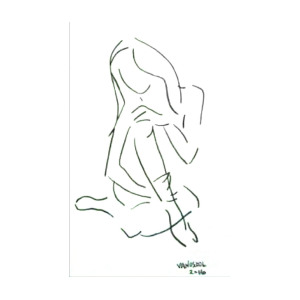 300x300 The Thinking Woman - Van Sketch