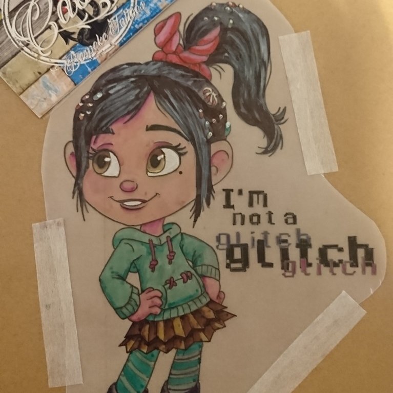 767x767 Vanellope Von Schweetz (Kidderminster) Artist Ink - Vanellope Von Schweetz Sketch