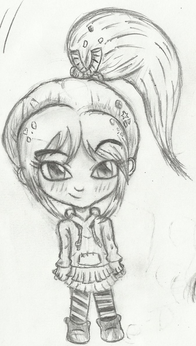 674x1186 Vanellope Von Schweetz (Sketch) By Lostmemory123 - Vanellope Von Schweetz Sketch