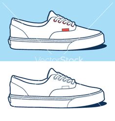 236x248 Vans Shoe Drawings Pehealth Drawings, Art And - Vans Shoes Sketch