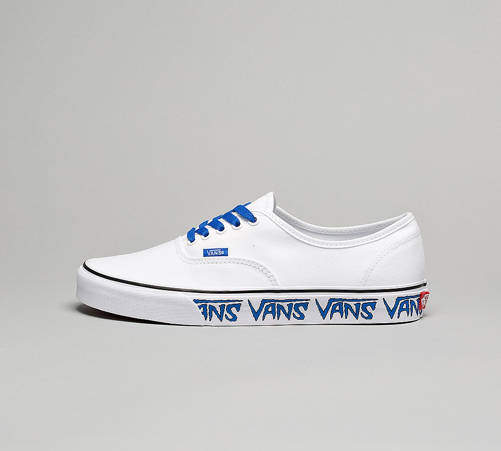 1000x900 Vans Authentic Sketch Sidewall Trainer True White Footasylum - Vans Sketch