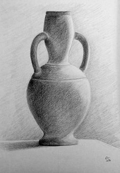 236x339 Pencils Sketches Of Flower Vase Pencils Drawings - Vase Sketch