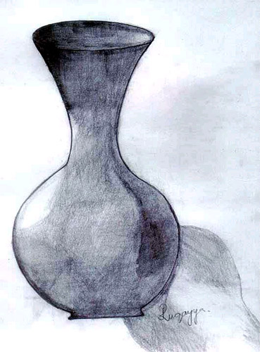 369x500 Student Gallery - Vase Sketch