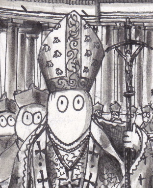 312x382 The Daily Sketch Italia Norms - Vatican Sketch