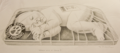 500x221 Sparkling Adventures An Artistic Vegan Imperative - Vegan Sketch