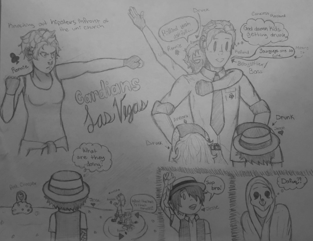 1018x784 Cardians Las Vegas Pink Creeper Side Miss Sketch By Raven Rides - Vegas Sketch