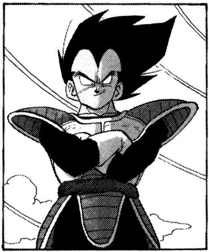 703x848 Quick Vegeta Sketch... Text Unrelated! Dbz - Vegeta Sketch