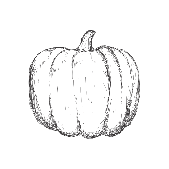 550x550 Sketch Vegetable Clipart - Vegetable Sketch