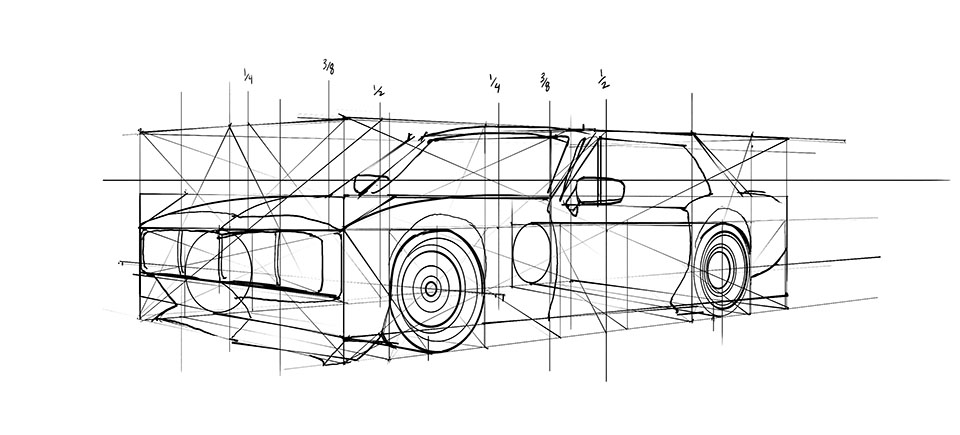 960x435 Lesson 7 Drawing Vehicles - Vehicle Sketch