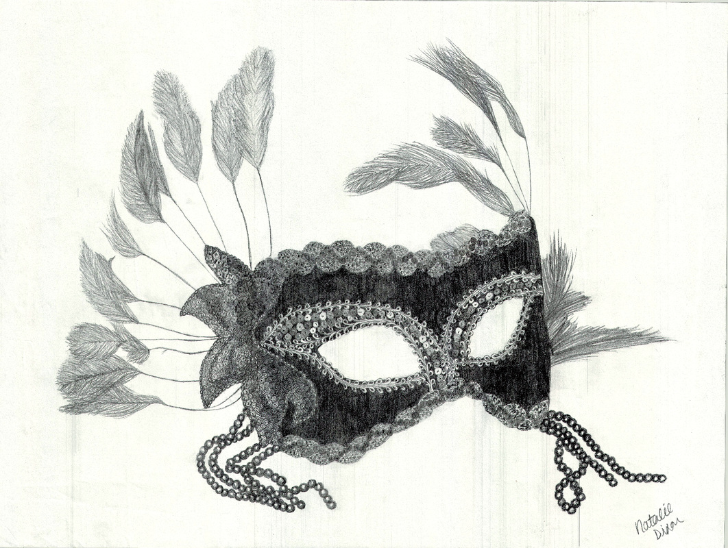 1062x800 Collection Of Masquerade Drawing Mask High Quality, Free - Venetian Mask Sketch