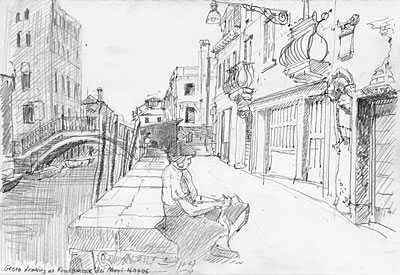 400x275 Sketches, Drawings - Venice Sketch
