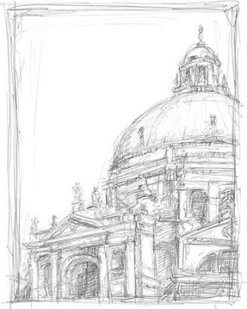 360x450 Paintings - Venice Sketch
