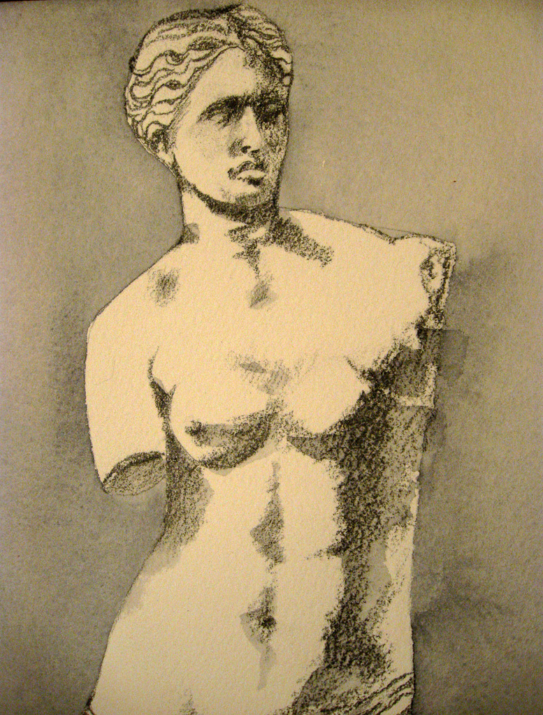 777x1024 Venus De Milo, Pencil Drawing Several Years Ago. Pencil - Venus De Milo Sketch