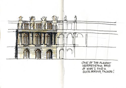 500x351 Paris06 05 Versailles Palace 01 Liz Steel - Versailles Sketch