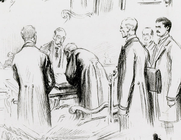 600x464 Ww1 - Versailles Sketch