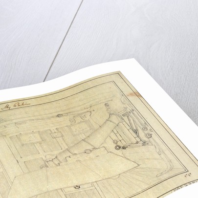 405x405 Sketch Of Accommodation In A Vessel Posters Amp Prints By Charles - Vessel Sketch