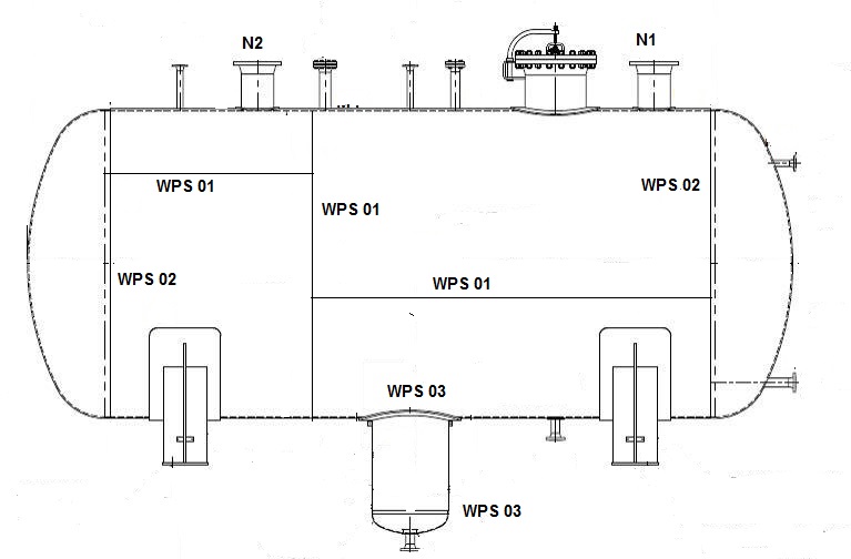 767x504 What Is The Welding Map - Vessel Sketch