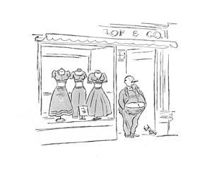 300x251 Vest Drawings Fine Art America - Vest Sketch