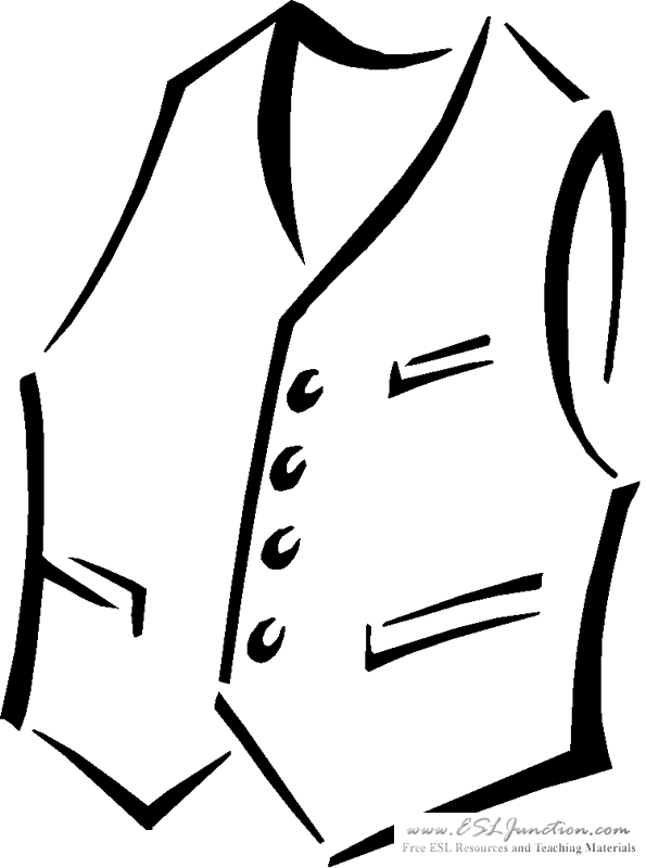 595x800 Collection Of Vest Drawing Images High Quality, Free - Vest Sketch