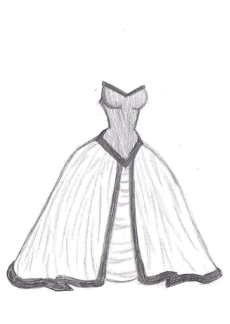 779x1100 Easy To Draw Manga Girl With Party Hat Victorian Dress (Attempt - Victorian Dress Sketches