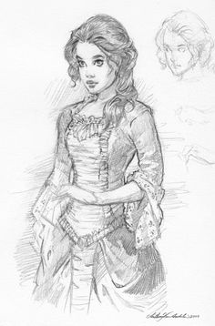 236x358 Drawing Of Victorian Girl Tumblr - Victorian Girl Sketch