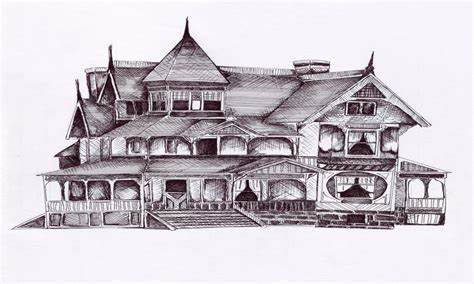 474x284 Victorian House Drawing Sketch. Victorian House By Sarah3318 On - Victorian House Sketch