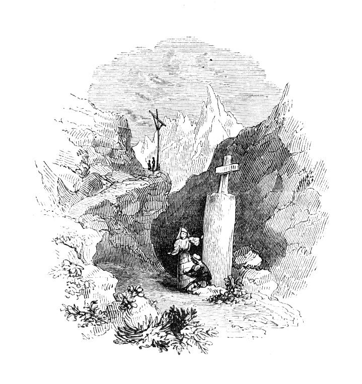 719x763 Italian Crosses In Lombardy. From Original Sketches Victorian - Victorian Sketches