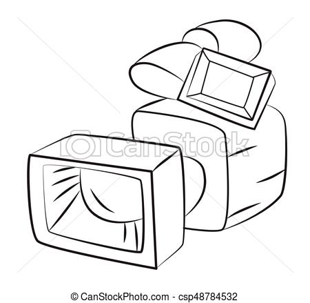 450x439 Cartoon Image Of Video Camera. Camera Symbol. An Artistic Freehand - Video Camera Sketch