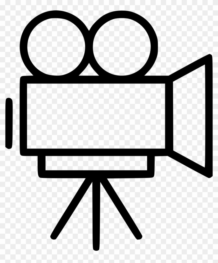 840x1013 Video Recoder Camcoder Shooting Camera Comments - Video Camera Sketch