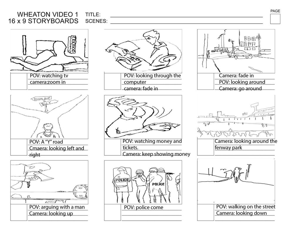 1024x768 Thumbnail Sketches Are Quick Sketches Used To - Video Sketch Ideas