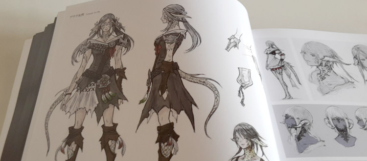 750x330 Best Japanese Video Game Art Books For Concept Art Ideas - Video Sketch Ideas