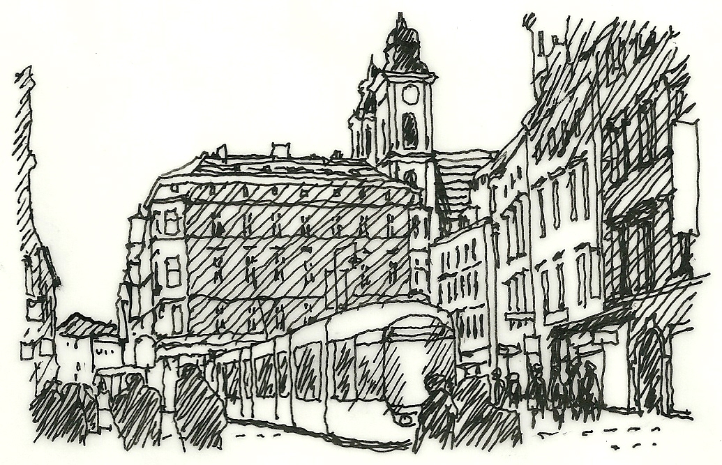 Vienna Sketch at PaintingValley.com | Explore collection of Vienna Sketch