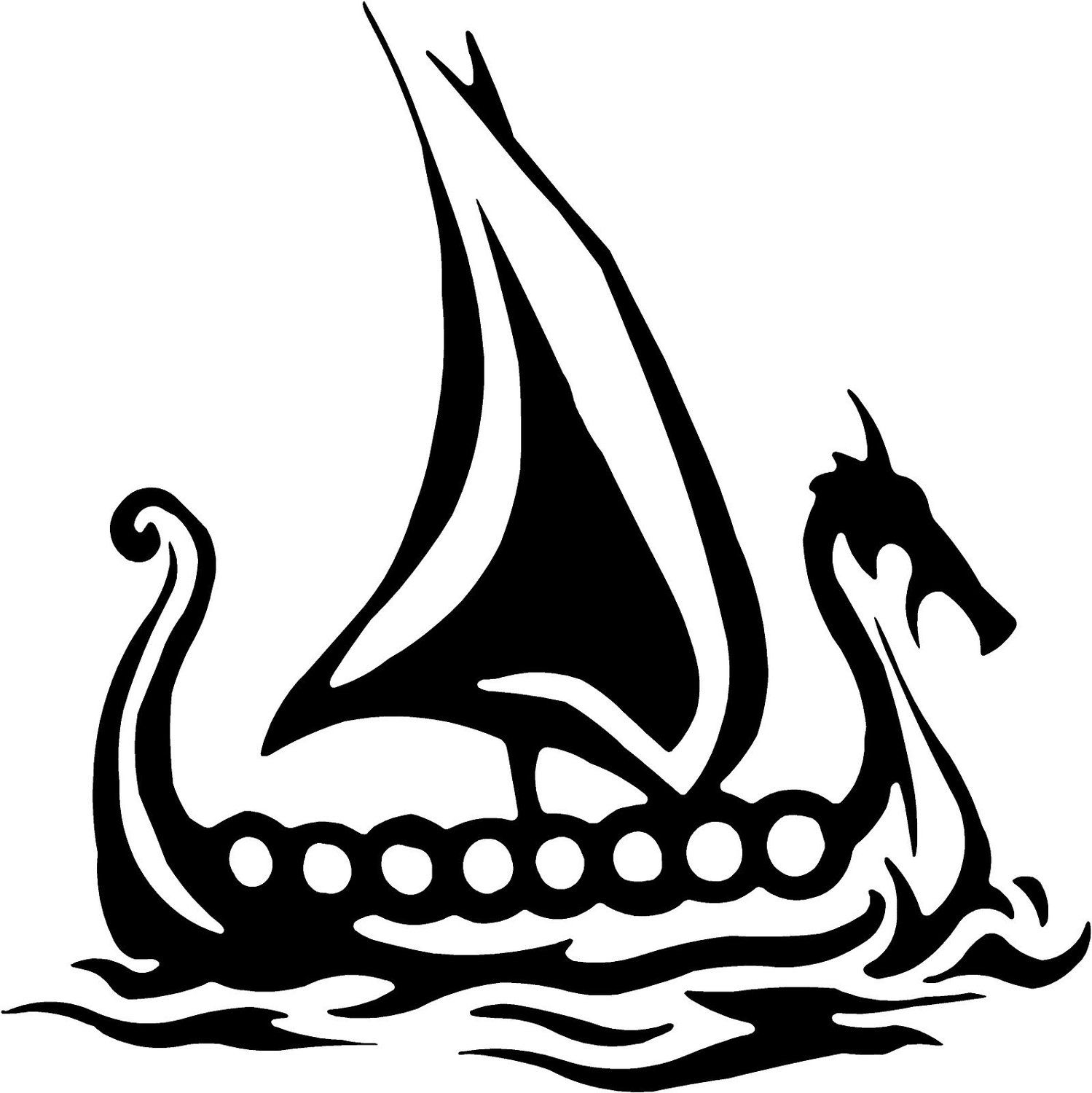 1499x1500 Viking Ship Drawing Tattoos And Ideas Viking - Viking Ship Sketch