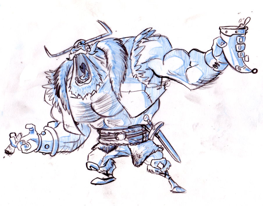 904x710 Viking Challenge Sketch By Morpheus306 - Viking Sketch
