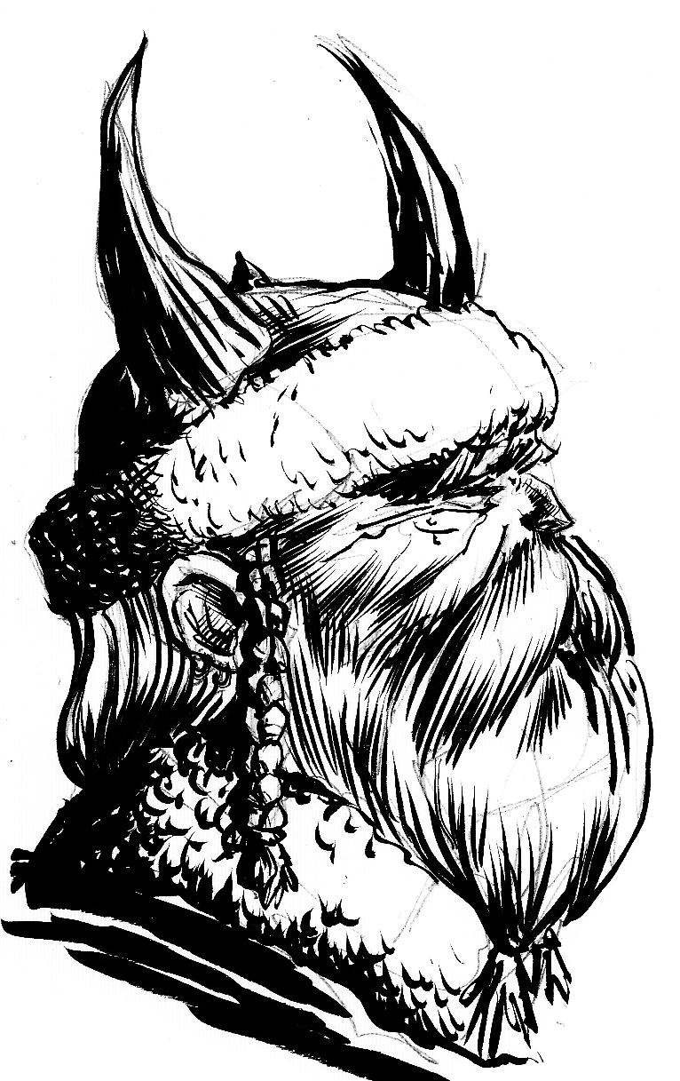 766x1217 Pretty Good Blog Warm Up Sketch Viking - Viking Sketch