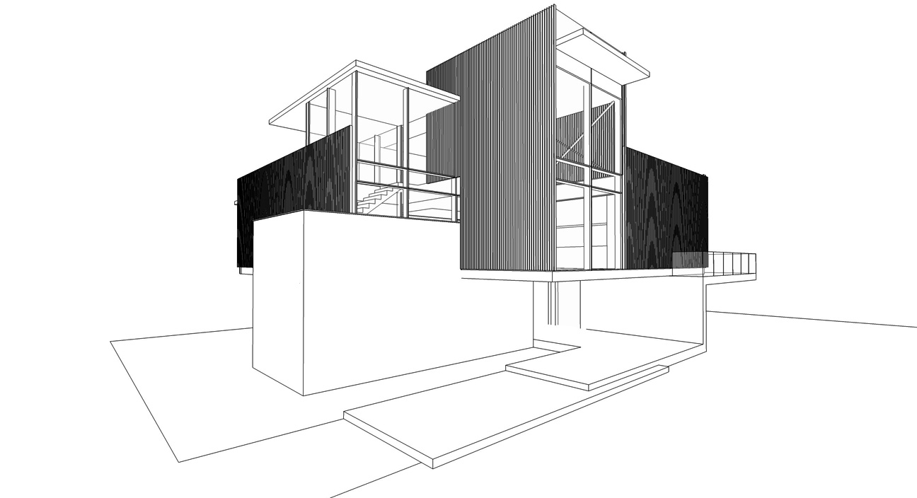 1296x704 Sketches Visualizing Architecture - Villa Sketch