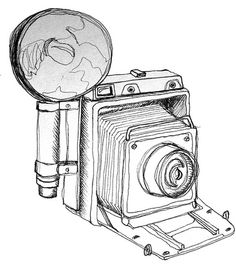 236x279 84 Best Camera Sketch Images Drawings, Camera - Vintage Camera Sketch
