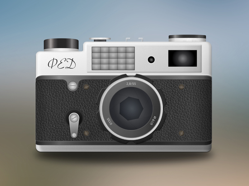 800x600 Vintage Camera Illustration Freebie - Vintage Camera Sketch