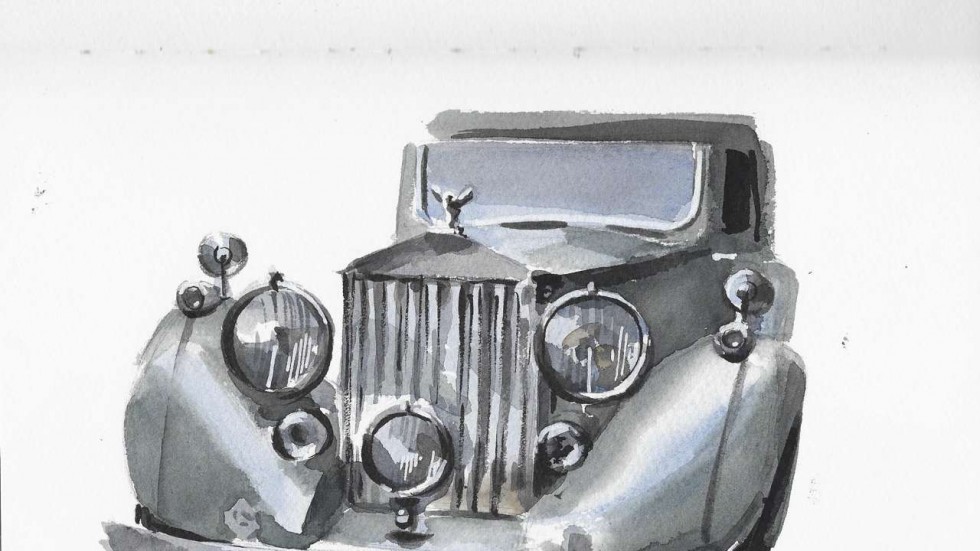 980x551 The Hong Kong Artists Who Love To Sketch Vintage Cars, And Their - Vintage Car Sketch