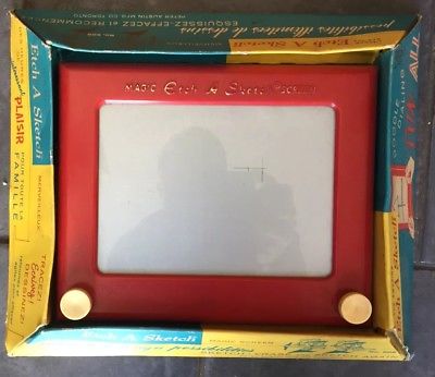 400x346 Vintage Etch A Sketch Magic Screen Ohio Art No. 505 Toy Retro - Vintage Etch A Sketch