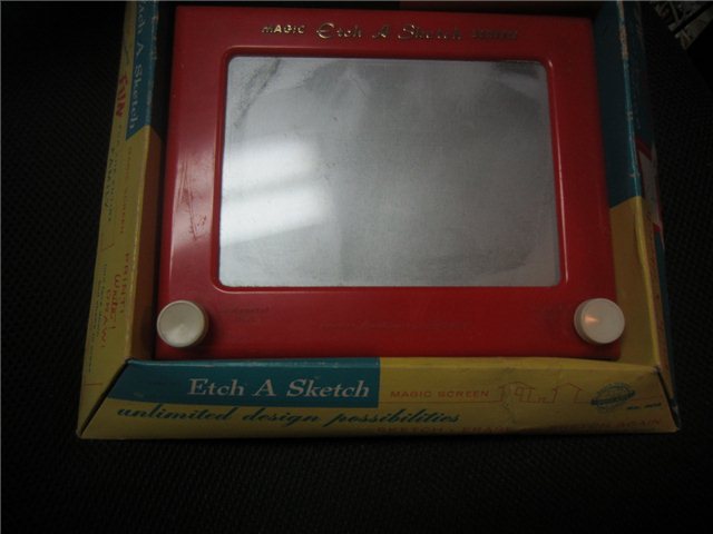640x480 Vintage Etch A Sketch No. 505 Ohio Art Toy Still In Box - Vintage Etch A Sketch