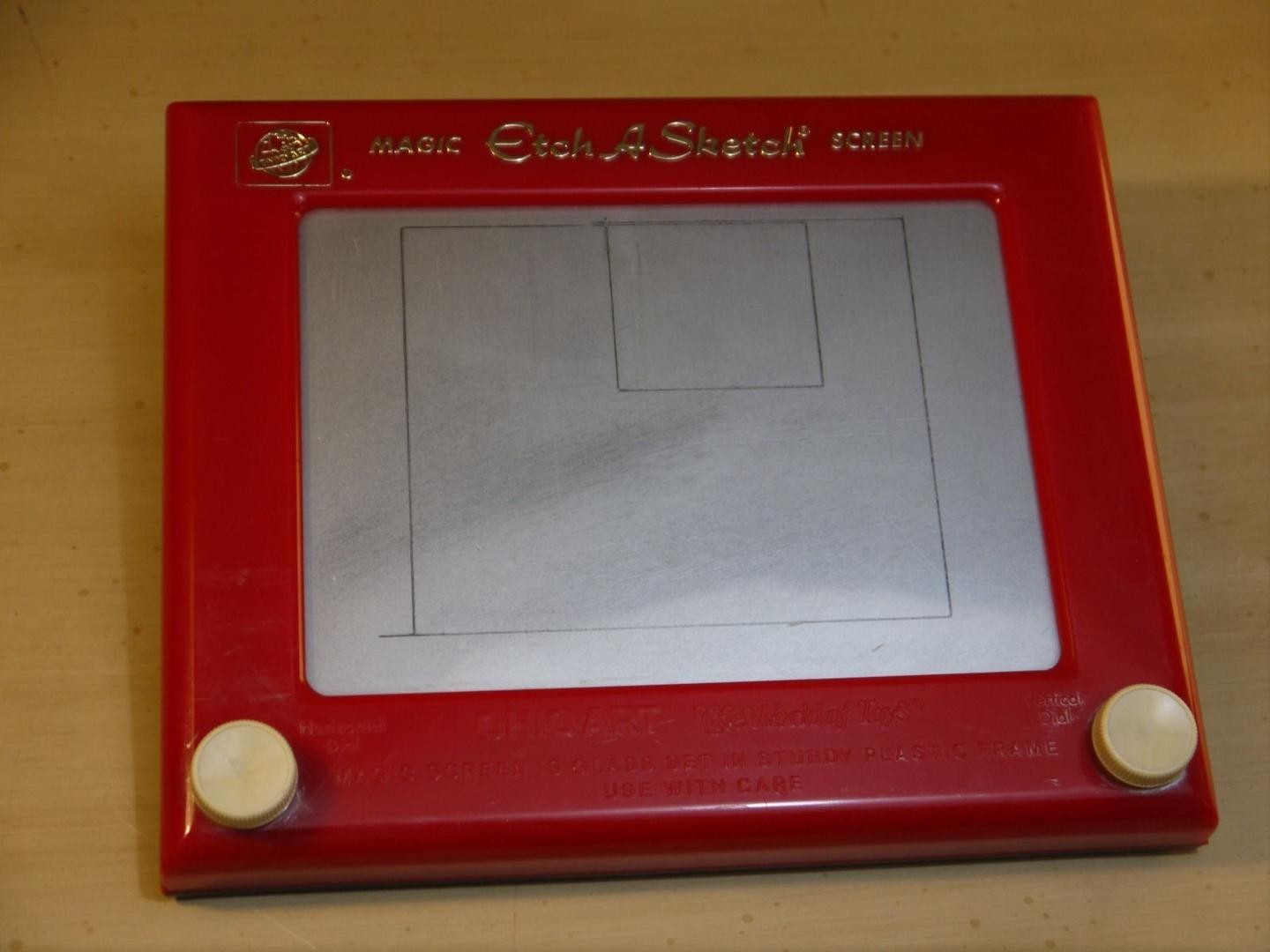1440x1080 Vintage Etch A Sketch Magic Screen No. 505 By World Famous Ohio - Vintage Etch A Sketch
