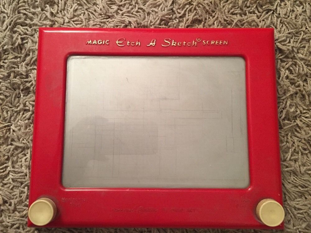 1000x750 Vintage Magic Red Etch A Sketch 505 By Ohio And 50 Similar Items - Vintage Etch A Sketch