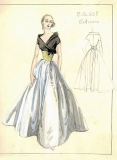 234x320 Passion Antique Pechat Antichnyj, Vintage, Retro I Razlichnye - Vintage Fashion Sketches