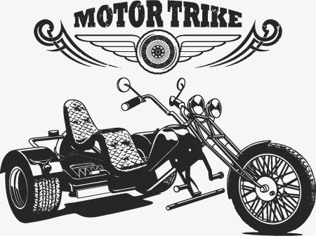 450x336 Motorcycle Sketch Vector, Sketch, Motorcycle, Line Png And Vector - Vintage Motorcycle Sketch