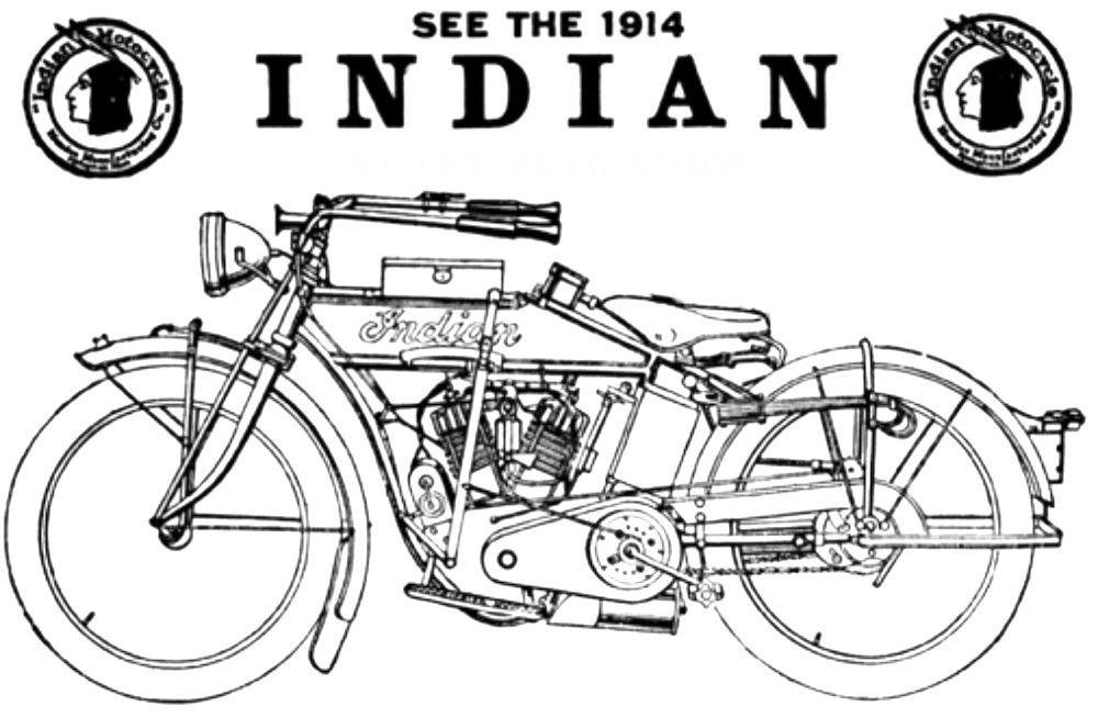 1000x654 Vintage Motorcycle Advertisement - Vintage Motorcycle Sketch