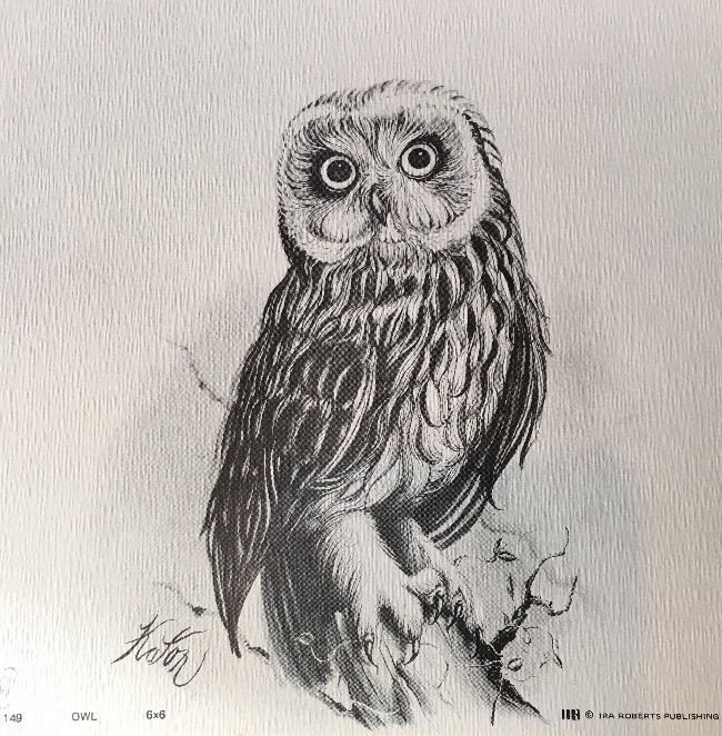 Vintage Owl Sketch at PaintingValley.com | Explore collection of ...