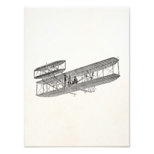307x307 Old Plane Posters Amp Photo Prints Zazzle - Vintage Plane Sketch
