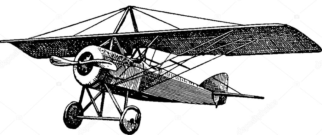 1023x431 Airplane Drawing Free Download On - Vintage Plane Sketch